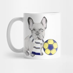 French Bulldog Football Supporter Mug